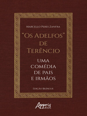 cover image of "Os Adelfos" de Terêncio"